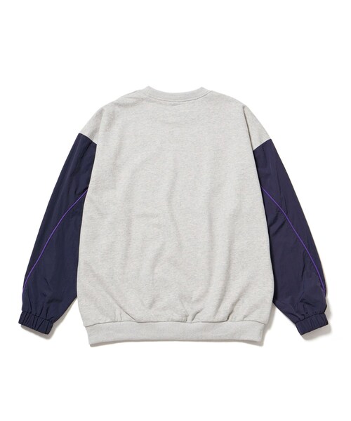 JUNRED(ジュンレッド)の「【梅田サイファー ×UMBRO×JUNRED】セットアップ対応スウェットプルオーバー(スウェット・レディース・ライトグレー/ネイビー・L/M/S)」の21枚目の写真