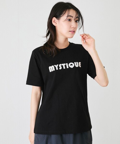Jayro（ジャイロ）の「メタリックロゴプルオーバー（Tシャツ/カットソー・レディース・ブラック/ホワイト系・M）」の2枚目の写真