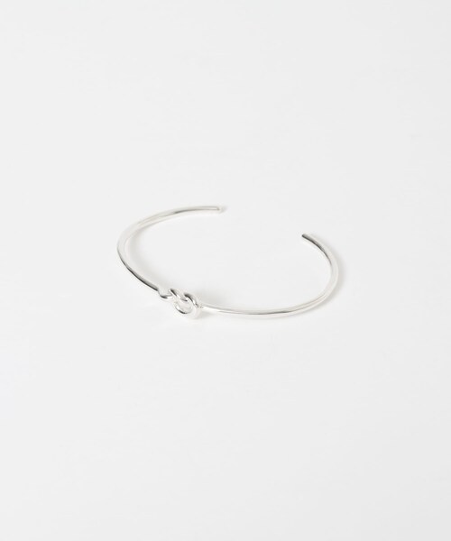 URBAN RESEARCH（アーバンリサーチ）の「decor『デコール』　Knot Bangle（ブレスレット・レディース・SILVER・-）」の6枚目の写真
