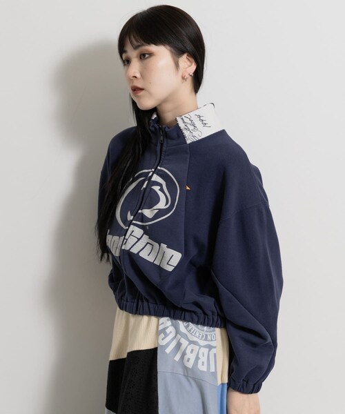 THE GOODLAND MARKET（ザグッドランドマーケット）の「77circa　track jacket cutback JK（テーラードジャケット・レディース・gray1/gray2/gray3/gray4/navy1/navy2/navy3/navy4・one）」の13枚目の写真