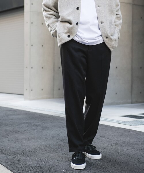 URBAN RESEARCH DOORS（アーバンリサーチドアーズ）の「ウールライクテーパードトラウザー（その他パンツ・メンズ・GREIGE/BROWN/BLACK・S/M/L）」の18枚目の写真