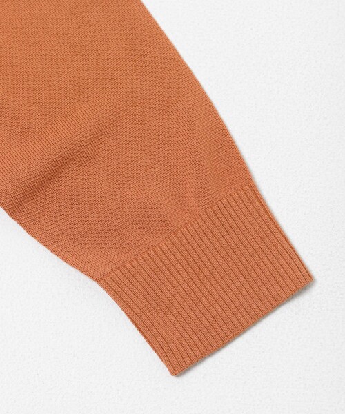 URBAN RESEARCH(アーバンリサーチ)の「crepuscule Long-Sleeve Polo(ニット/セーター・メンズ・BROWN/ORANGE/BLUE/KHAKI・1/2)」の7枚目の写真