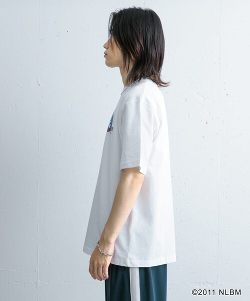 SENSE OF PLACE by URBAN RESEARCH(センスオブプレイスバイアーバンリサーチ)の「Negro Leagues プリントTシャツ B(Tシャツ/カットソー・メンズ・NAVY/WHITE・M/L)」の4枚目の写真