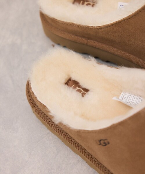 ADAM ET ROPE'(アダムエロペ)の「【UGG(アグ)】W GREENPORT SLIDE(サンダル・レディース・キャメル/ベージュ・23/24/25)」の13枚目の写真