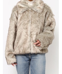 Ungrid | ボリュームデザインファーコート(その他アウター)