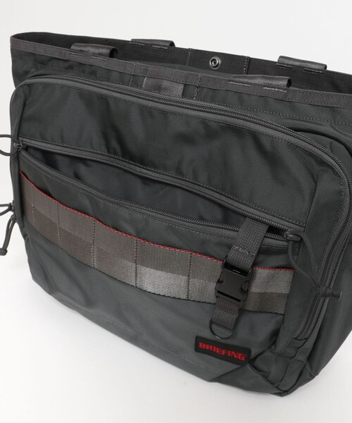 URBAN RESEARCH DOORS（アーバンリサーチドアーズ）の「BRIEFING　BS BOX TOTE AG（トートバッグ・メンズ・BLACK/DARK GRAY・Free）」の9枚目の写真