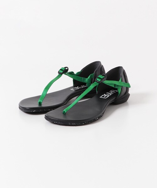 URBAN RESEARCH（アーバンリサーチ）の「SHISEI　TONG SANDALS（サンダル・レディース・GRGxBLK/BLACK/CMLxBLK/GRNxBLK・22.5/23.5/24.5）」の4枚目の写真