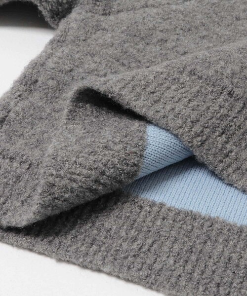 ITEMS URBANRESEARCH（アイテムズ アーバンリサーチ）の「ブークレジップショートカーディガン（カーディガン/ボレロ・レディース・GRY/BRN/RED・Free）」の22枚目の写真