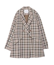 LAGUNAMOON | ダブルテーラードロングジャケット(テーラードジャケット)