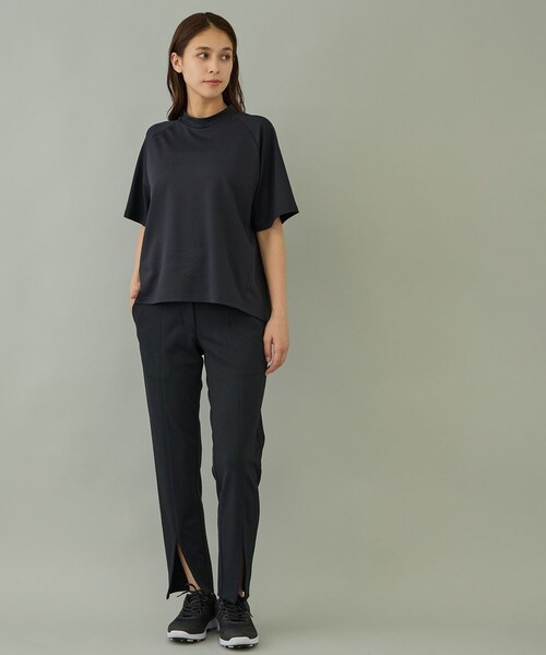 ROPE'(ロペ)の「【NIOR】3Dピケラグランモックシャツ/吸水速乾・接触冷感(Tシャツ/カットソー・レディース・ブラック/ホワイト/ベージュ・L/M/S)」の13枚目の写真