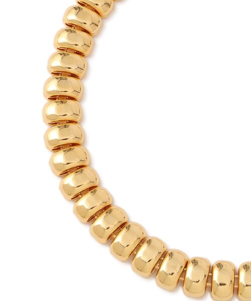 ADAM ET ROPE'(アダムエロペ)の「LES BIJOUX スクエアチェーンネックレス(ネックレス・レディース・ゴールド/シルバー・F)」の10枚目の写真
