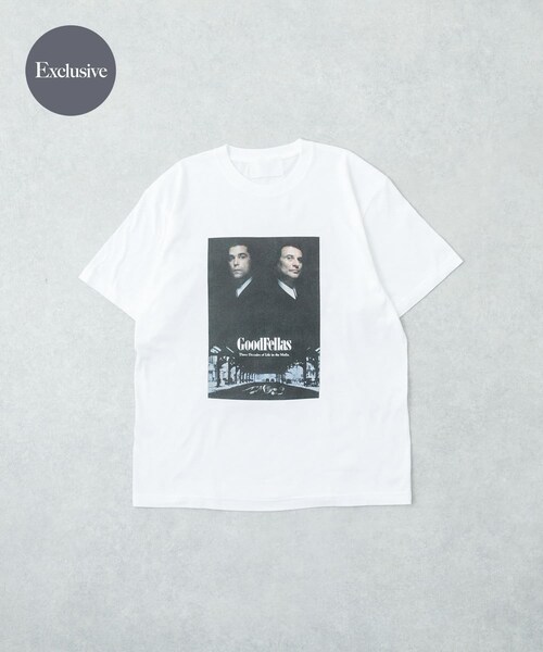 URBAN RESEARCH(アーバンリサーチ)の「『別注』GOOD ROCK SPEED×UR iD Goodfellas S/S T-SHIRTS(Tシャツ/カットソー・メンズ・WHITE/BLACK・M/L)」の1枚目の写真