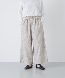 かぐれ | maison de soil　BLOCK PRINT EASY PANTS(その他パンツ)