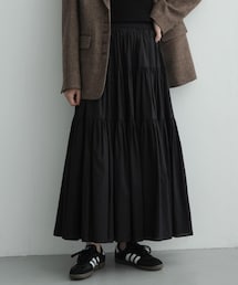 URBAN RESEARCH Sonny Label | コットンギャザーティアードスカート(スカート)