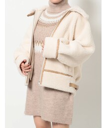 MERCURYDUO | ボアボンバージャケット(その他アウター)