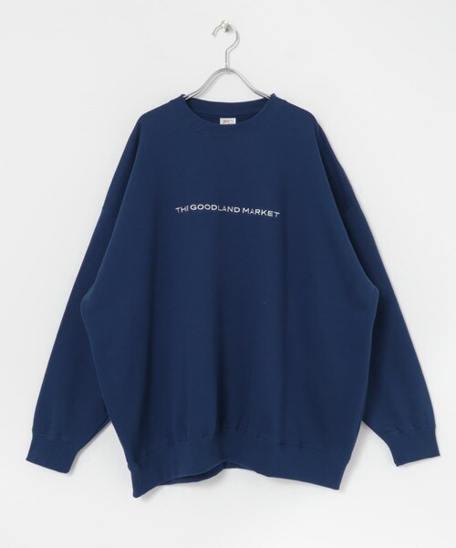 THE GOODLAND MARKET（ザグッドランドマーケット）の「ザ グッドランド マーケット　THE GOODLAND LOGO SWEAT（スウェット・メンズ・D.BLUE/WHITE・M/L/XL）」の22枚目の写真