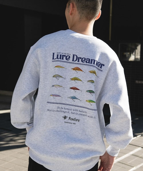 URBAN RESEARCH DOORS（アーバンリサーチドアーズ）の「FOXFIRE プリントスウェット（スウェット・メンズ・杢GRAY①/杢GRAY②/CHARCOAL①/CHARCOAL②・M/L）」の3枚目の写真