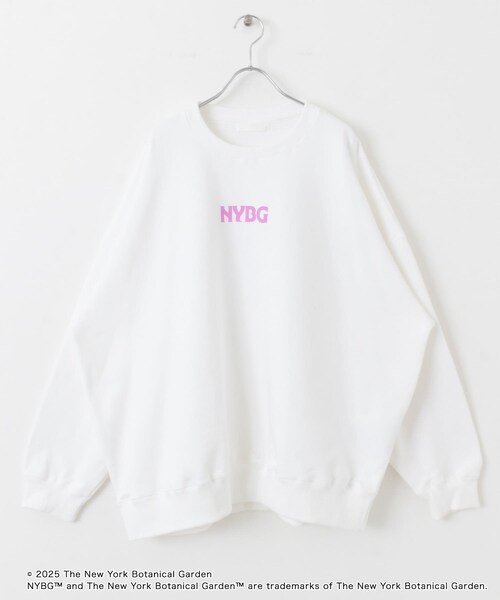 SENSE OF PLACE by URBAN RESEARCH(センスオブプレイスバイアーバンリサーチ)の「NYBG クルーネックルーズスウェットA(スウェット・メンズ・GREEN/WHITE/BLACK・M/L)」の12枚目の写真