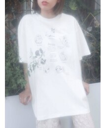 merry jenny | うさぎ図鑑Tee(Tシャツ/カットソー)