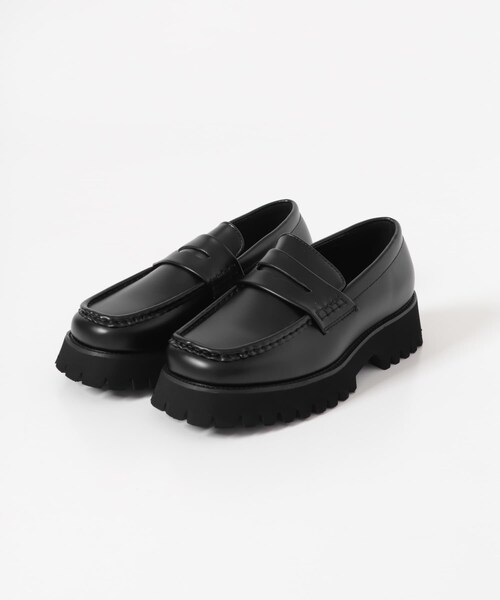 ITEMS URBANRESEARCH(アイテムズ アーバンリサーチ)の「スクエアローファー(ローファー・レディース・BLK/BRN・S/M/L)」の6枚目の写真