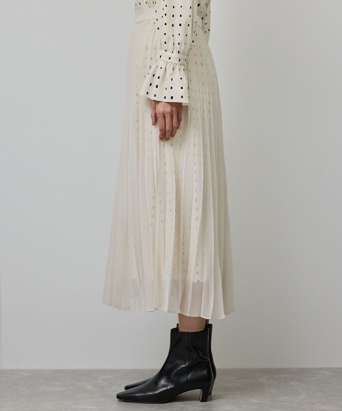 ROPE'（ロペ）の「スクエアドットプリントププリーツスカート（スカート・レディース・キナリ・36/38）」の17枚目の写真