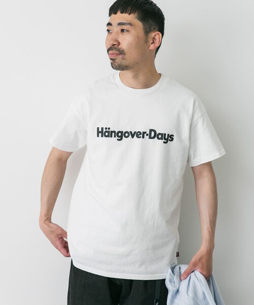 URBAN RESEARCH DOORS（アーバンリサーチドアーズ）の「『別注』SLOPPY SUPPLY×DOORS　HANGOVER T-SHIRTS（Tシャツ/カットソー・メンズ・BLACK/WHITE/NAVY/BLUE/GREEN・M/L/XL）」の7枚目の写真