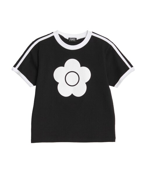 PAMEO POSE（パメオポーズ）の「【MQ】Daisy Chibi-T（Tシャツ/カットソー・レディース・ホワイト/ブラック/スカイブルー・F）」の7枚目の写真