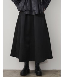 ELENDEEK | PANEL TUCK VOLUME SK(スカート)