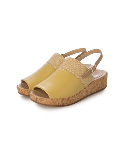 ing(イング)の「イング ing バックベルトウエッジサンダル (サンダル・レディース・BL/IVC/YLC・S/22.5cm/M/23.5cm/L/24.5cm)」の9枚目の写真