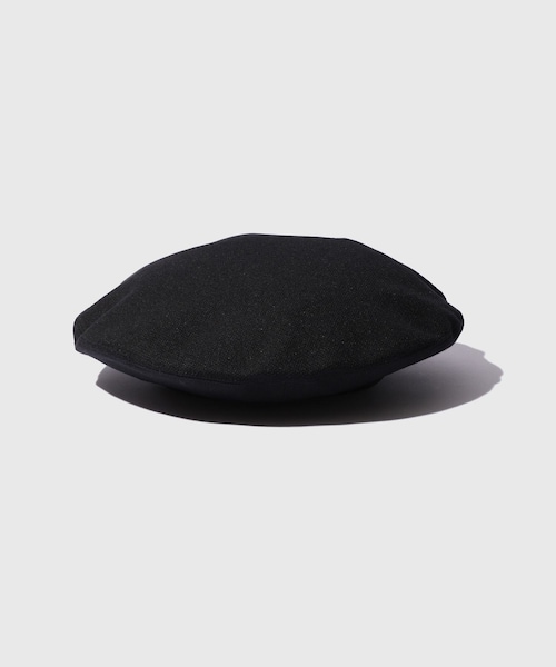 ADAM ET ROPE'（アダムエロペ）の「【NEEDLES/ニードルス】Beret - Linen Nylon Oxford（ハンチング/ベレー帽・メンズ・ブラック・L）」の4枚目の写真
