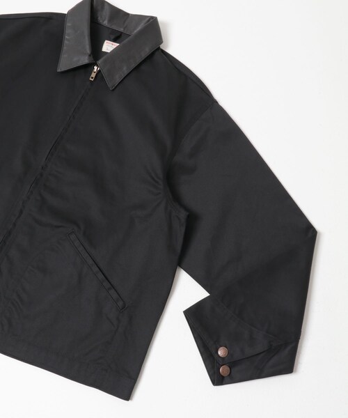 URBAN RESEARCH Sonny Label（アーバンリサーチサニーレーベル）の「BIG MAC　LIGHT CHINO WORK JACKET（カバーオール・メンズ・BLACK・M/L）」の5枚目の写真