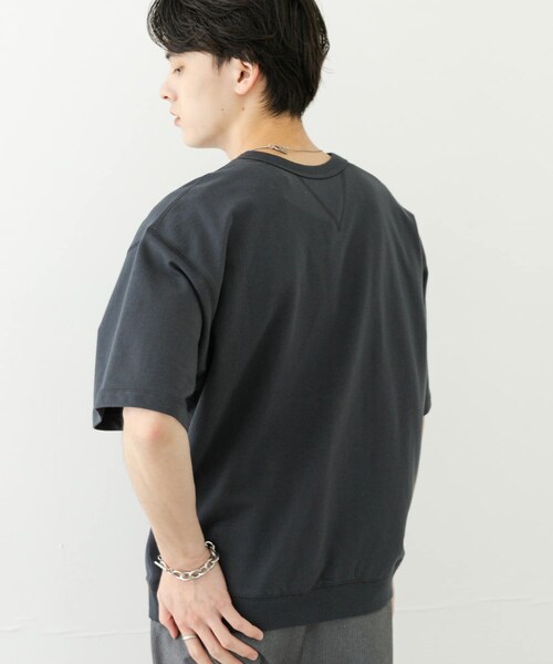 SENSE OF PLACE by URBAN RESEARCH（センスオブプレイスバイアーバンリサーチ）の「ライトスウェットショートスリーブTシャツ（Tシャツ/カットソー・メンズ・CHARCOAL/BROWN/OATMEAL/MINT・M/L）」の9枚目の写真