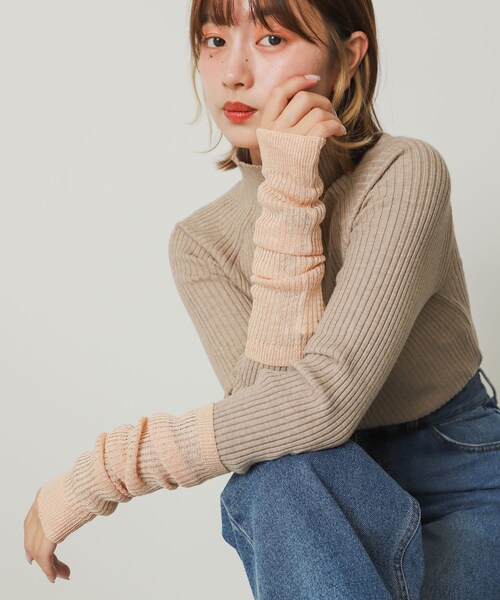 SENSE OF PLACE by URBAN RESEARCH(センスオブプレイスバイアーバンリサーチ)の「アソートアームウォーマー(ベルト・レディース・ORANGE/BLACK/BROWN/GRAY/GREEN・one)」の6枚目の写真