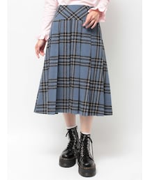 jouetie | ウールライクプリーツミドルスカート(スカート)