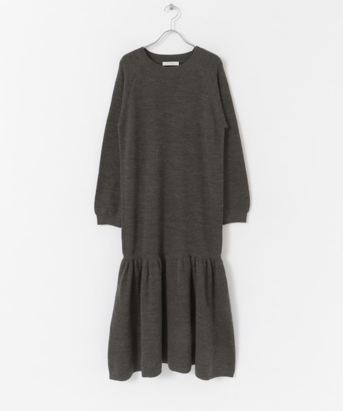 URBAN RESEARCH ROSSO（アーバンリサーチロッソ）の「F by ROSSO　ウォッシャブル抗ピルニットワンピース（ワンピース・レディース・D/NAVY/C/GRAY・36/38）」の10枚目の写真