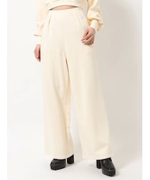 タックフレアパンツ（セットアップ可能）