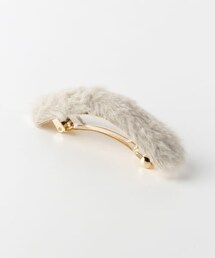 SENSE OF PLACE by URBAN RESEARCH | フェイクファーヘアバレッタ∴(その他ヘアアクセサリー)