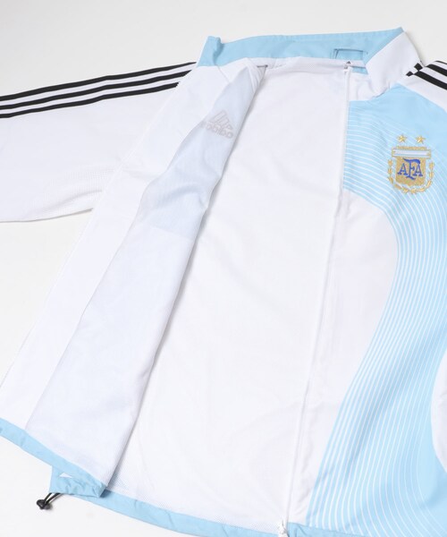URBAN RESEARCH(アーバンリサーチ)の「adidas アルゼンチン代表 2006 ホーム トラックトップ(テーラードジャケット・メンズ・ホワイト・M/L/XL)」の10枚目の写真