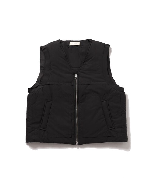 ADAM ET ROPE'（アダムエロペ）の「【mfpen/エムエフペン】Padded Vest（ベスト・メンズ・ブラック・L/M）」の3枚目の写真