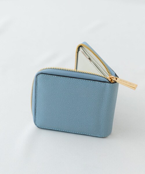 RODE SKO（ロデスコ）の「二つ折りミニ財布（財布・レディース・GUNMETAL2/L.GRAY/GREEN/BLACK/ORANGE/GOLD/GUNMETAL/MINT/YELLOW/L.GRAY2/L.PINK/MINT2/YELLOW2/SAXBLUE/GOLD2・one/One）」の7枚目の写真