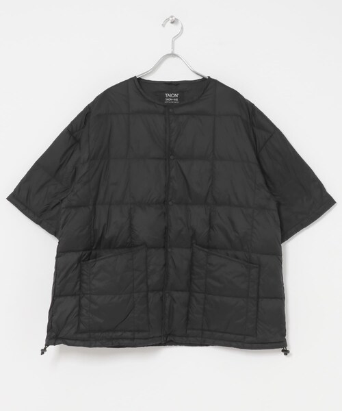 URBAN RESEARCH DOORS（アーバンリサーチドアーズ）の「『別注』TAION×DOORS　SHORTSLEEVE DOWN JACKET（その他アウター・レディース・WHITE/BLACK/D. CHOCO・One）」の9枚目の写真