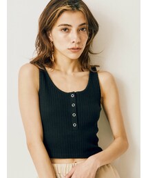 EVRIS | フロントボタンタンクトップ(タンクトップ)