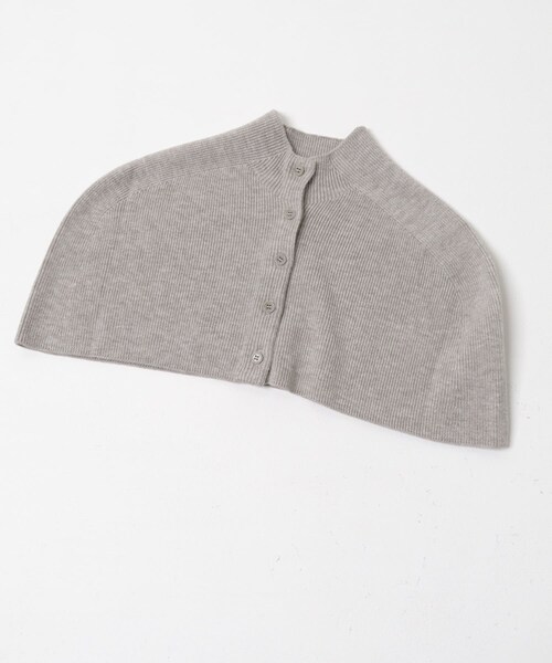 URBAN RESEARCH（アーバンリサーチ）の「AMOMENTO　CAPE TOP ＆ BANDEAU SET（ニット/セーター・レディース・CHARCOAL/L BEIGE・0）」の13枚目の写真
