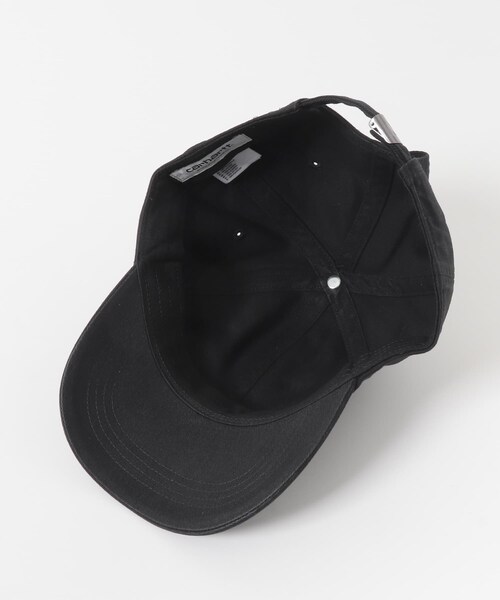 SENSE OF PLACE by URBAN RESEARCH（センスオブプレイスバイアーバンリサーチ）の「CARHARTT　MADISON LOGO CAP（キャップ・メンズ・BLK/WHT/leather/WH/G.GRN/WH・One）」の7枚目の写真