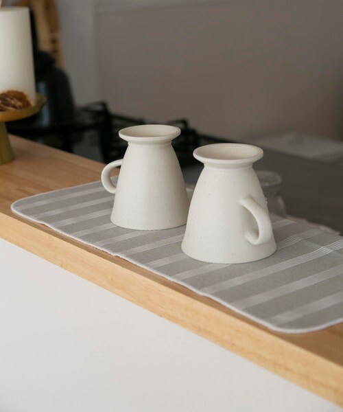 URBAN RESEARCH DOORS(アーバンリサーチドアーズ)の「DOORS LIVING PRODUCTS ドライングマット(キッチンツール・メンズ・グレー/ベージュ・-)」の4枚目の写真