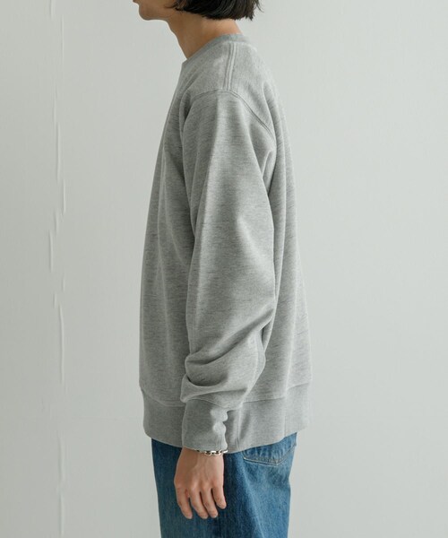 URBAN RESEARCH（アーバンリサーチ）の「THE NORTH FACE PURPLELABEL　FieldCrewneckSweatshirt（スウェット・メンズ・MixGray(Z)/Black(K)・M/L）」の8枚目の写真
