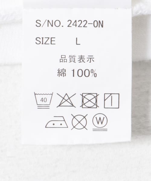 URBAN RESEARCH（アーバンリサーチ）の「semoh　T-Shirts/Christophe Brunnquell（Tシャツ/カットソー・メンズ・BLACK/WHITE・2/3）」の9枚目の写真