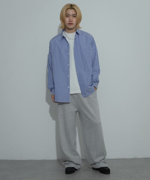 SENSE OF PLACE by URBAN RESEARCH（センスオブプレイスバイアーバンリサーチ）の「サイドスナップスウェットパンツ（スウェットパンツ・メンズ・GRAY/CHARCOAL/PINK・M/L）」の17枚目の写真