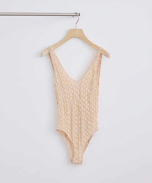ADAM ET ROPE'（アダムエロペ）の「【J'aDoRe・一部店舗限定】【Baserange（ベースレンジ）】CRESCENT BODY（その他アンダーウェア/インナー・レディース・ベージュ系・S）」の2枚目の写真