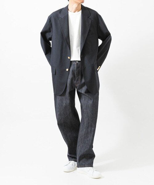 URBAN RESEARCH(アーバンリサーチ)の「『別注』COUTURE D’ADAME×URBAN RESEARCH BIG JACKET SINGLE(テーラードジャケット・メンズ・NAVY・40/42)」の7枚目の写真